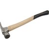 Dynamic Tools 25oz Framing Hammer Milled Face, Hickory Handle D041110